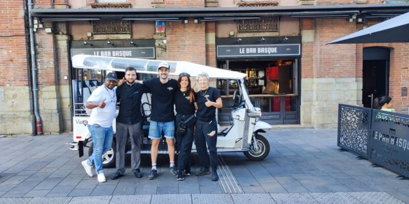 Toulouse: Electric Tuk-Tuk Tour With Photo Stops and Audio - Pricing and Booking Information