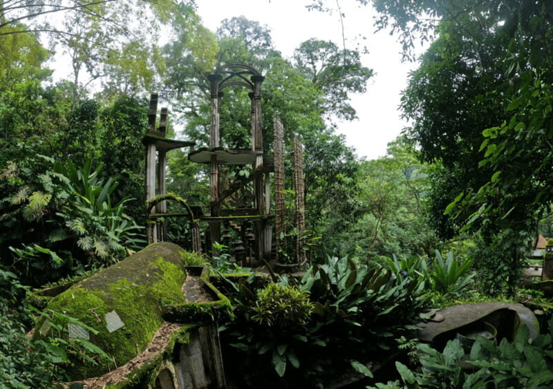 Tour: Edward James Sculpture Garden and Sótano de Huahuas - Lunch: Tasting Regional Flavors