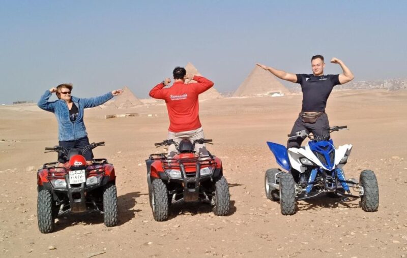 Tour Giza Pyramids, Sphinx With Camel Ride and Quad - Unique Tour Experiences