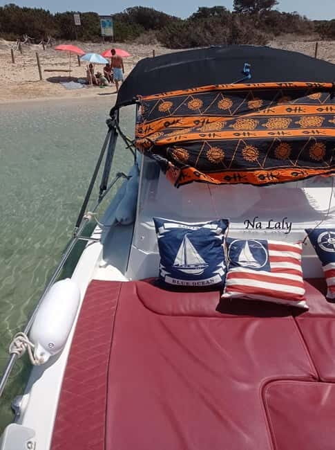 Tour: "Ibiza-Formentera" from the sea in a private boat - Cala Saona and Coastal Views