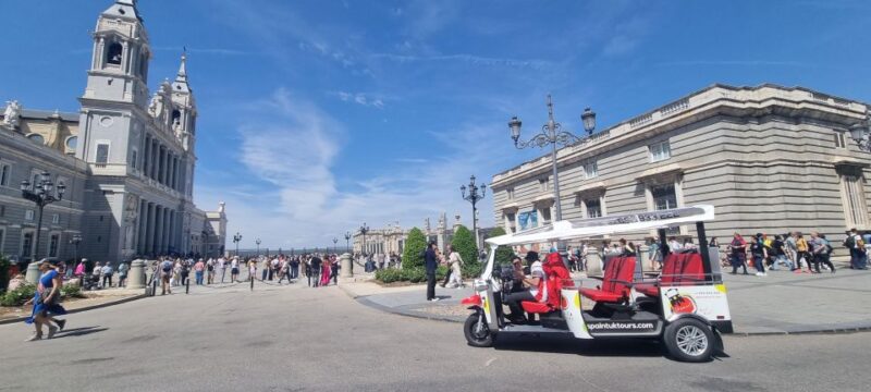 Tour Madrid: Secrets in a Electric Tuk Tuk - Immerse in the Serenity of Retiro Park