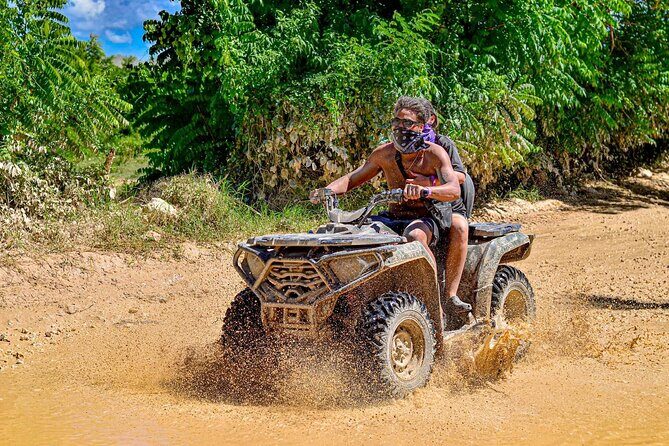 Tour Moto ATV en Punta Cana, Playa, Cueva Taína y Casa Dominicana - A Thrilling Ride with a Cultural Twist