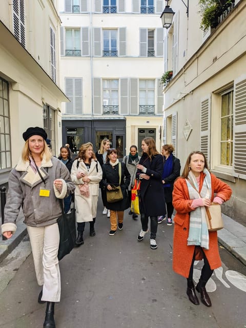 Tour of Literary Women in Parisian History With Tastings - Booking Information