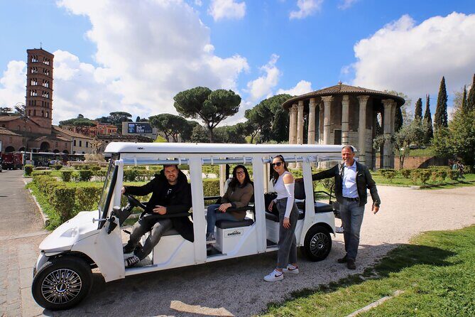 Tour of Rome in 7 Seater Golf Cart - FAQ