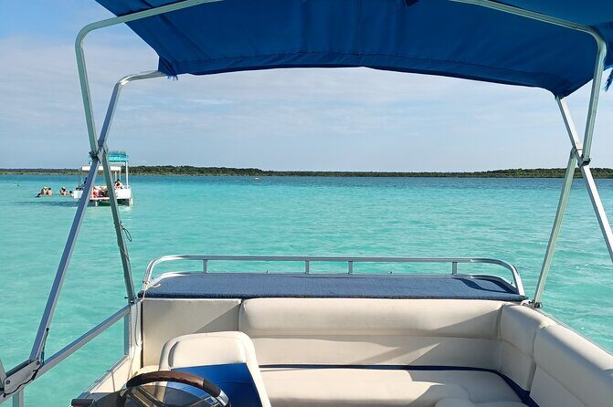 Tour of the Lagoon of Bacalar on pontoon -Collective- - An In-Depth Look at the Bacalar Lagoon Pontoon Tour