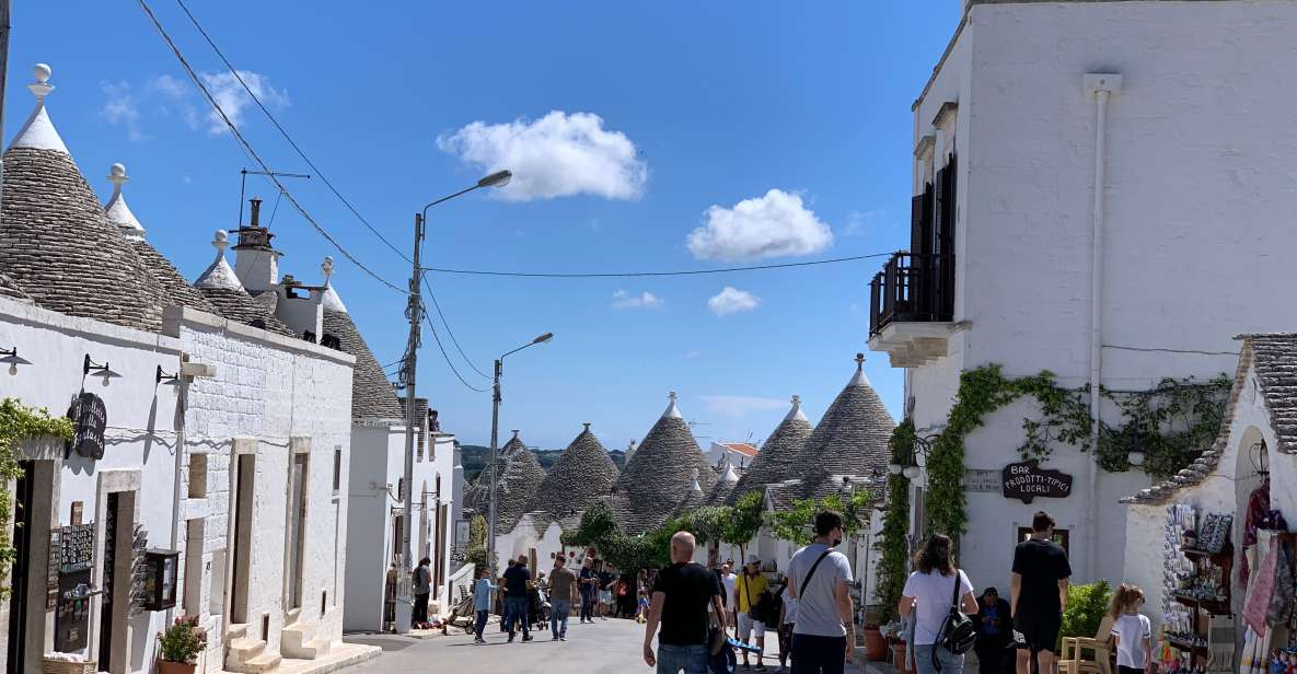 Tour Polignano, Alberobello, Locorotondo, Martina Franca - Inclusions