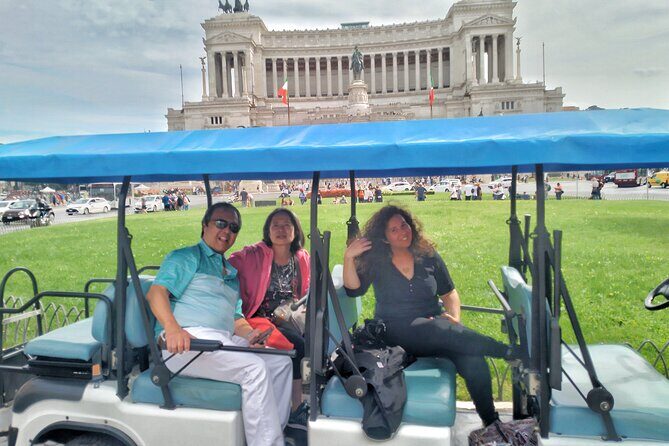Tour Private a Roma In Golf Cart With a Local & GELATO or wine - Key Points