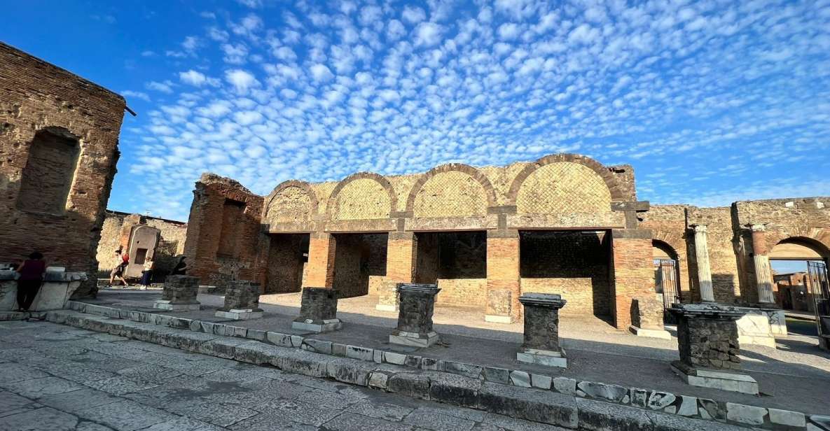 Tour to Pompeii, Wine Tasting at the Cellars From Positano - Pompeii Archaeological Site