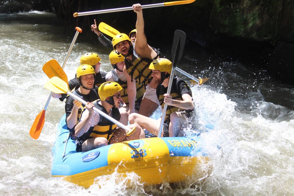 Tour Ubud Atv Rafting and Rice Terrace - Key Points