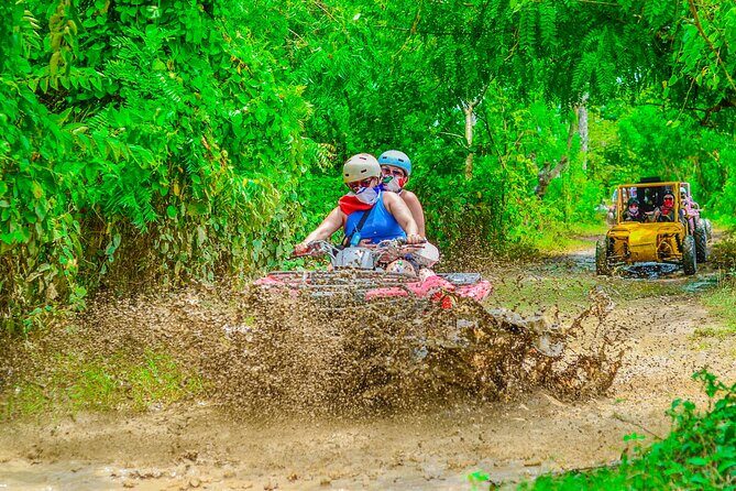 Tour with stops Exclusive in Buggy 4DW or ATV in Punta cana - Transportation and Group Size