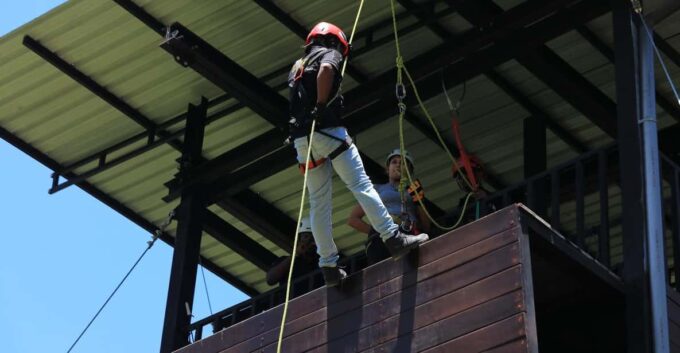 Tower Rappelling in Ella - Adventure at Mini Adams Peak