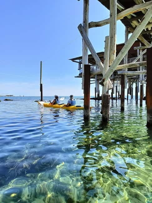 Trabocchi Coast: sea kayak excursion "The Little Horse" - Key Points