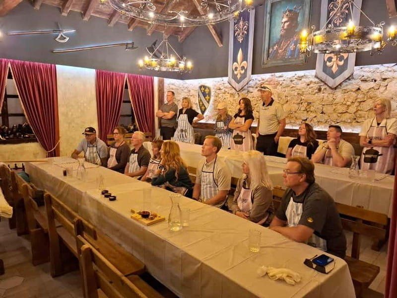 Traditional Bosnian Cooking Class in a Medieval Restaurant - Key Points
