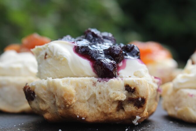 Traditional English Scone Making and Tea Workshop - Enjoying the Scones and Tea