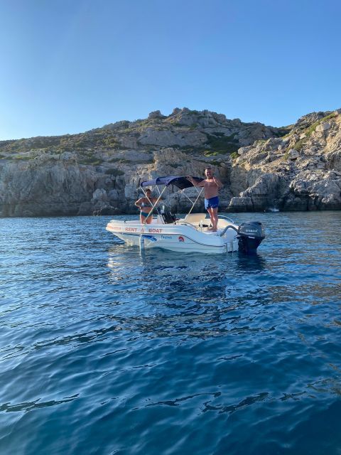 Traganou Beach: Small Boat Rental Without License - Ideal Group Types