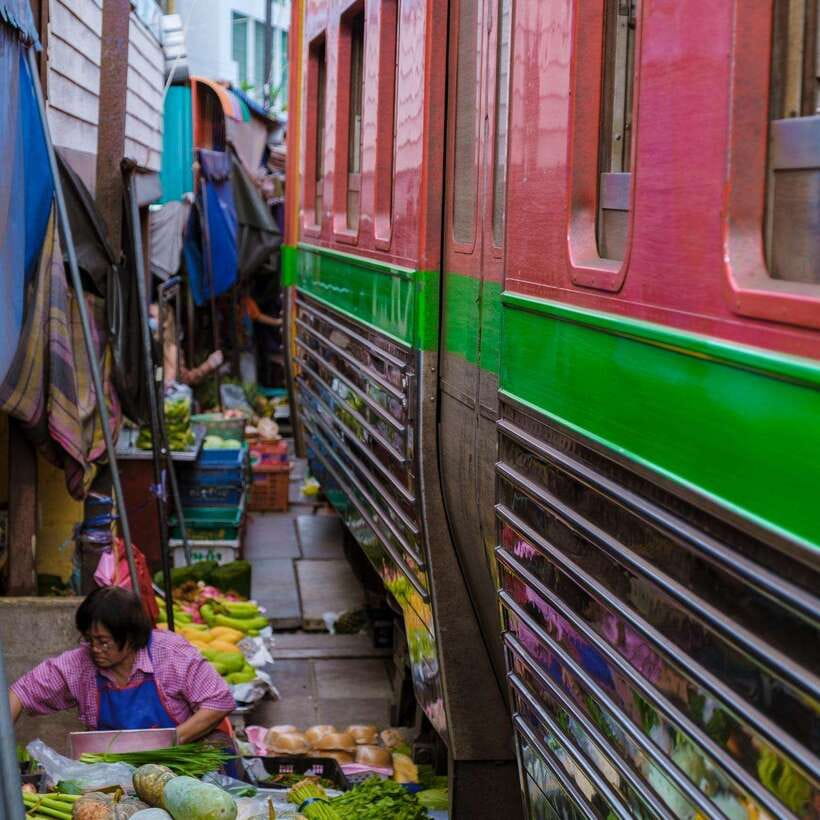Train Market, Floating Market, and Salt Lake Tour by Driver - Key Points