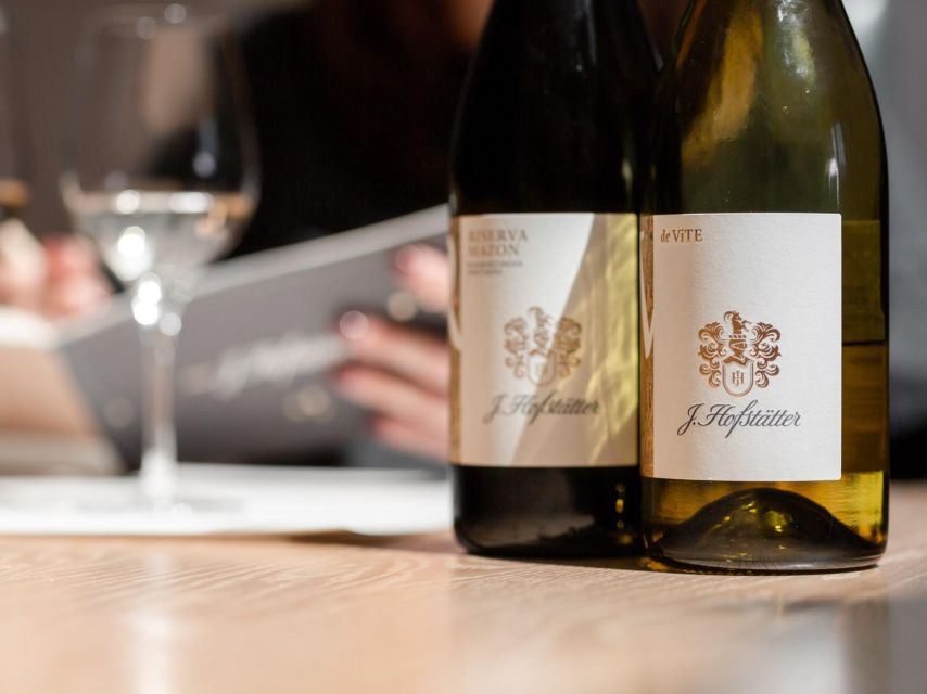Tramin/Termeno: Winery Tour & Wine Tasting, J. Hofstätter - Customer Feedback
