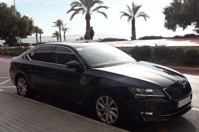 Transfer from Alicante airport to Albir in private Sedan car max. 3 passengers - Key Points