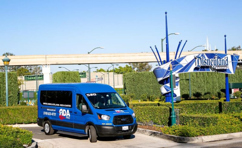 Transfer From LAX to Disneyland Resort Anaheim - Guidelines for Passengers