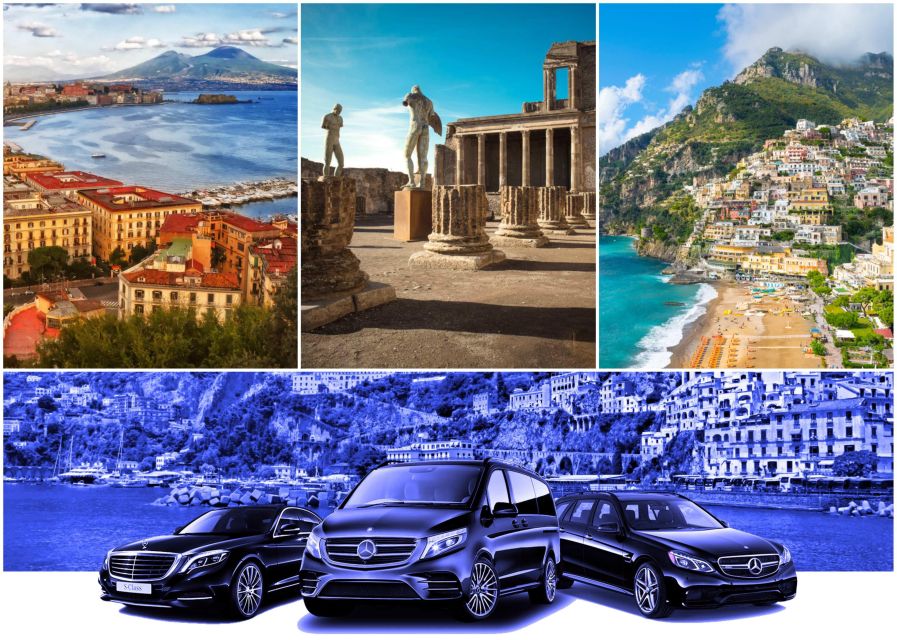 Transfer From Naples to Positano via Pompei 2h or Vice Versa - Pricing and Payment