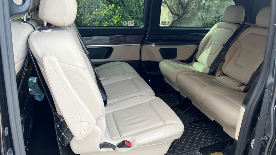 Transfer From Olbia Airport to Orosei and Then to Cala Ginepro Liberotto - Vehicle Specifications