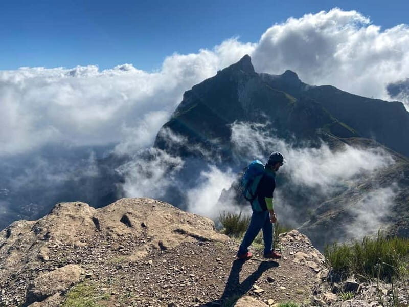 Transfer from Porto da Cruz to Pico Ruivo - Arieiro Or PR9 - Self-Guided Hiking: Freedom and Flexibility
