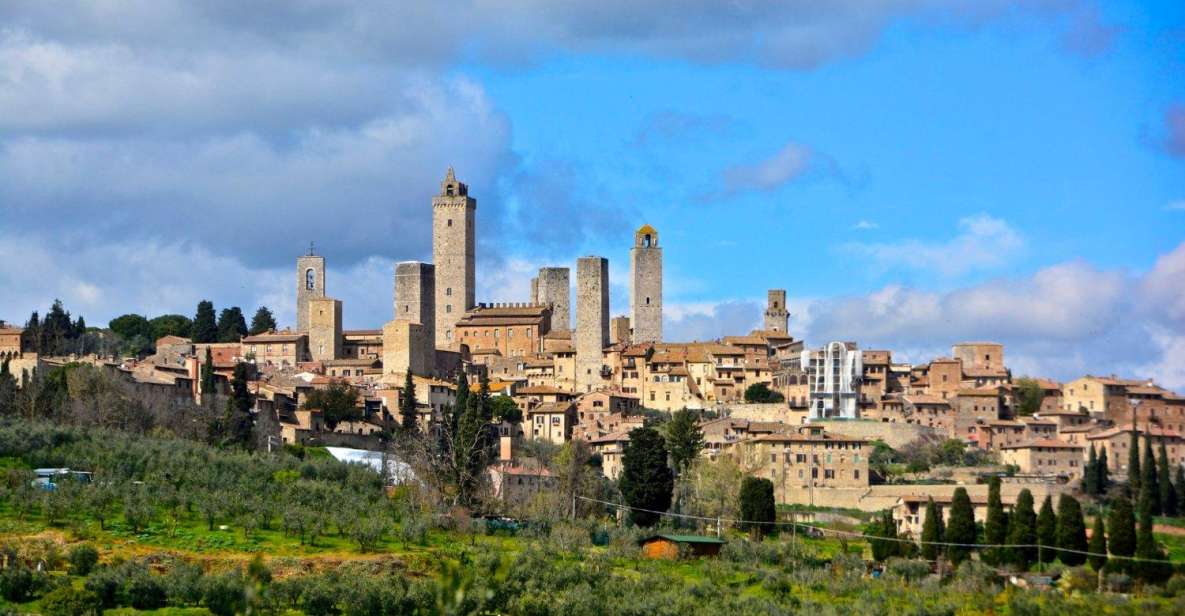 Transfer From Siena to Florence With Stop in San Gimignano - Key Points