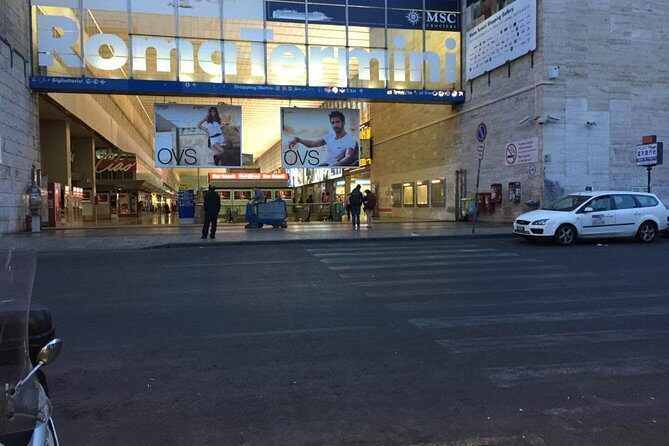 Transfer from Termini Station to Rome center with van - Key Points