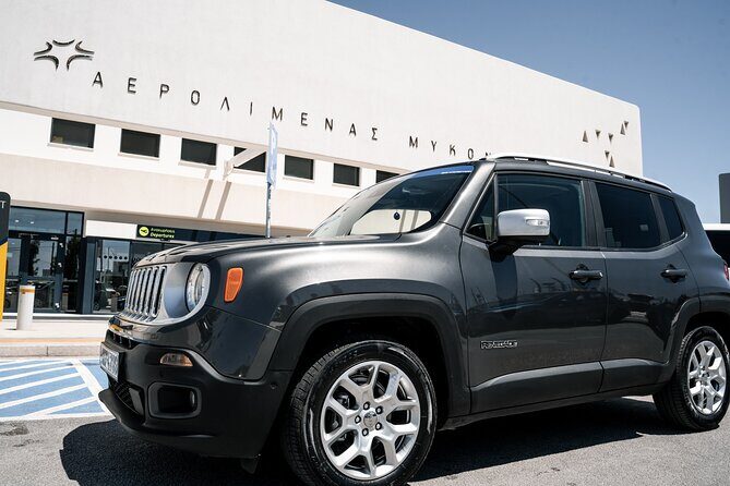 Transfer services everywhere in Mykonos with Jeep Renegade - Why Choose This Transfer Service?