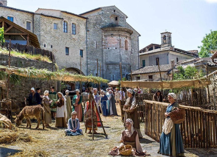 Transfer to Bevagna & Cannara From Assisi - Key Points