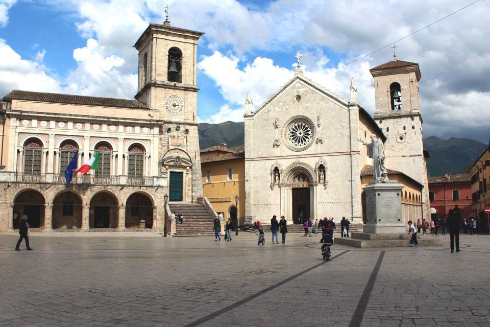Transfer to Cascia, Roccaporena, and Norcia - Visiting the Religious Sites of Roccaporena