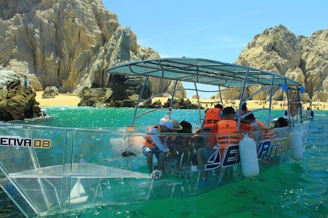 Transparent Boat Tour Cabo San Lucas Arch and Playa del Amor - Practical Details and Considerations