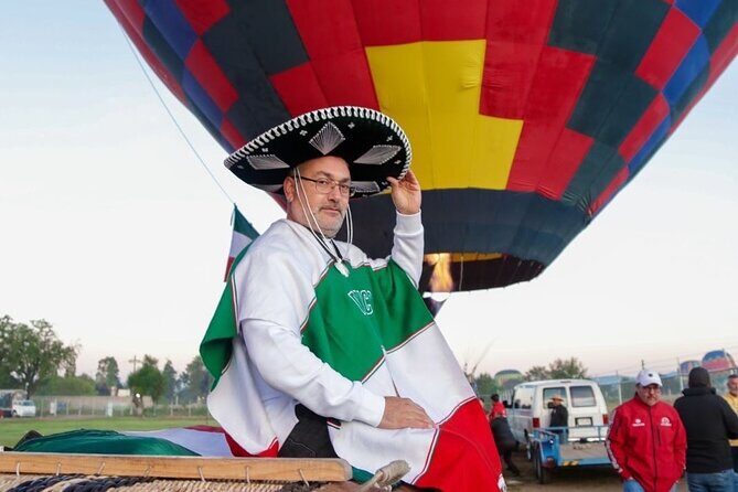 Transportation and Hot Air Balloon Flight Teotihuacán - The Experience: A Day in the Sky and on the Ground