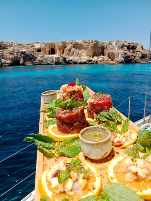 Trapani: Egadi Islands Sailing Trip With Lunch - Savoring the Sicilian Lunch