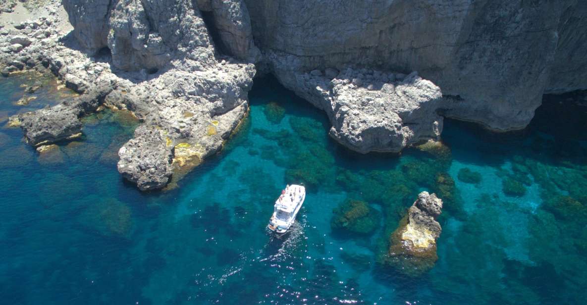 Trapani: Marettimo Island and Sea Caves Boat Tour With Lunch - Key Points