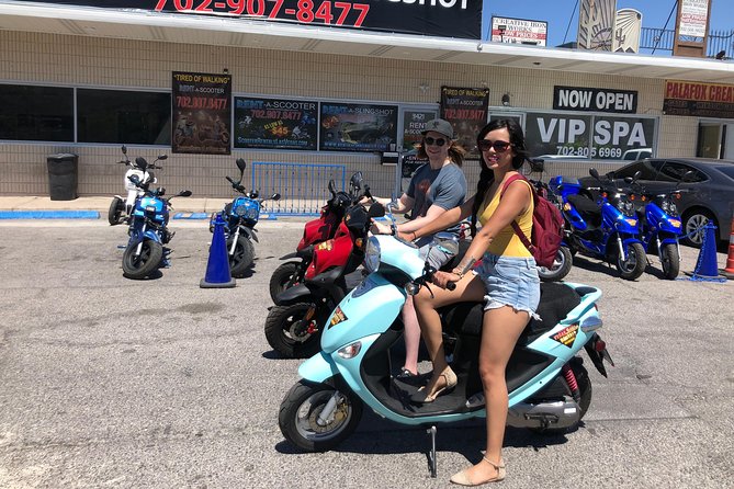 Travel Las Vegas and Red Rock Canyon on Our Premium Scooter - Exploring Las Vegas Landmarks