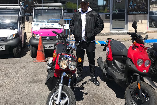 Travel Las Vegas and Red Rock Canyon on Our Premium Scooter - Scooter Rental Inclusions