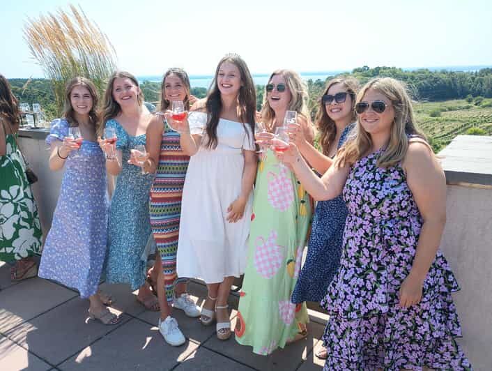 Traverse City Old Mission Bachelorette/Event Group Wine Tour - Key Points