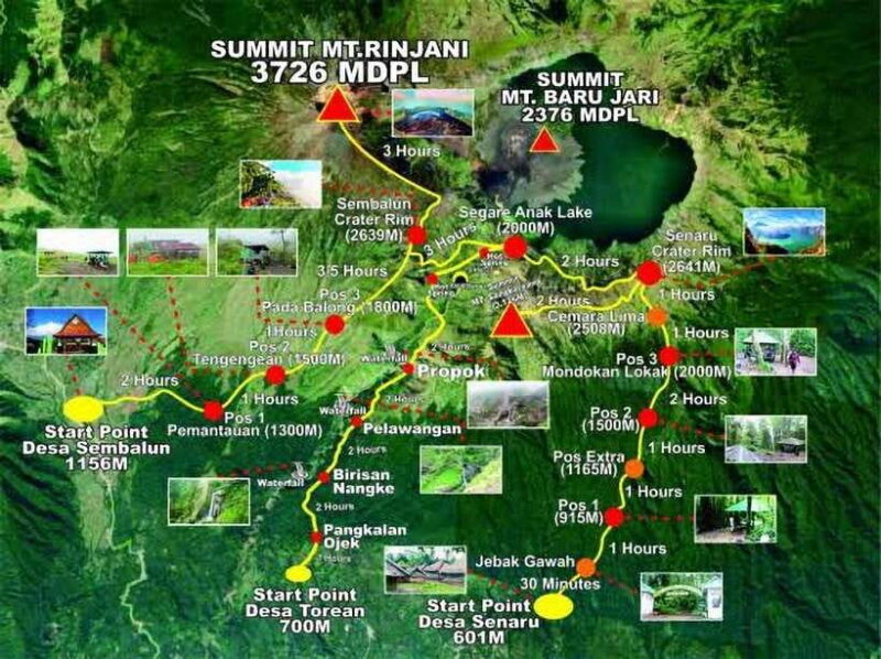 trekking mount rinjani summit join in group tour - Discovering the Trekking Itinerary