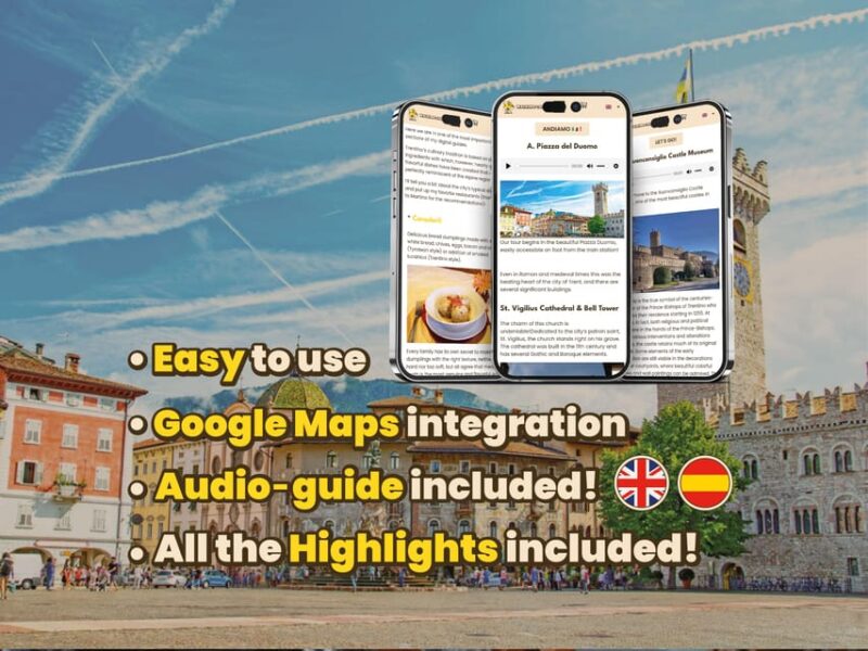 Trento: Digital Guide Made With a Local for Your Tour - Accessibility and Monument Access