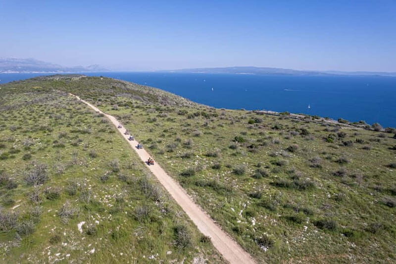 Trogir, edno: iovo Island 100% Off-Road Quad ATV Tour - Authentic Experiences and Authenticity