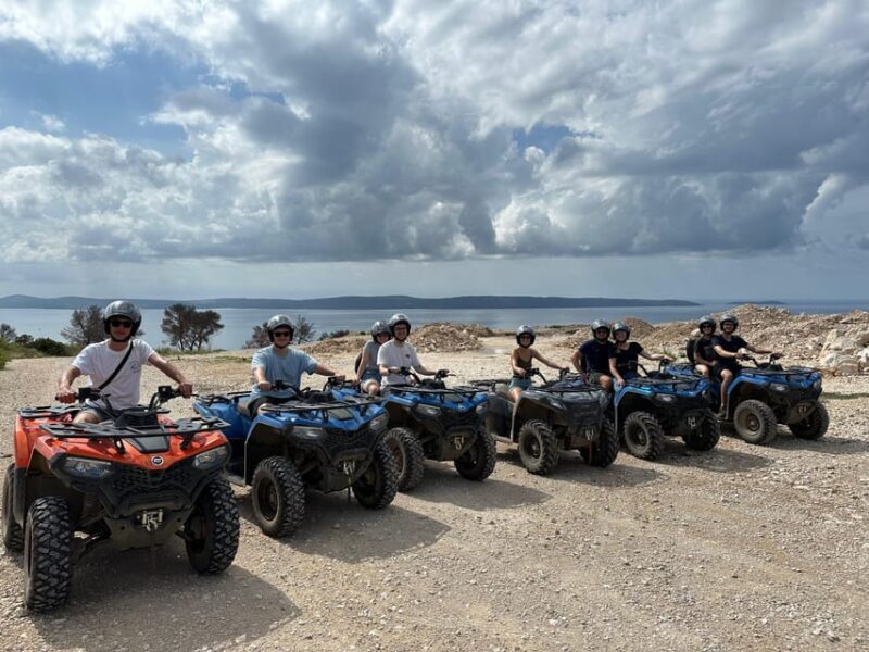 Trogir, edno: iovo Island 100% Off-Road Quad ATV Tour - Key Points
