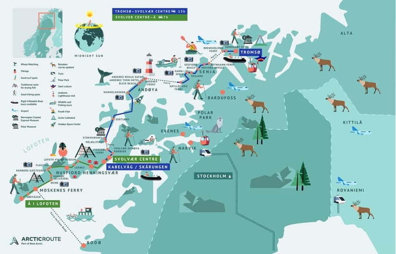 Tromsø: Senja Island Hiking Day Trip with Bus and Ferry - An Overview of the Experience