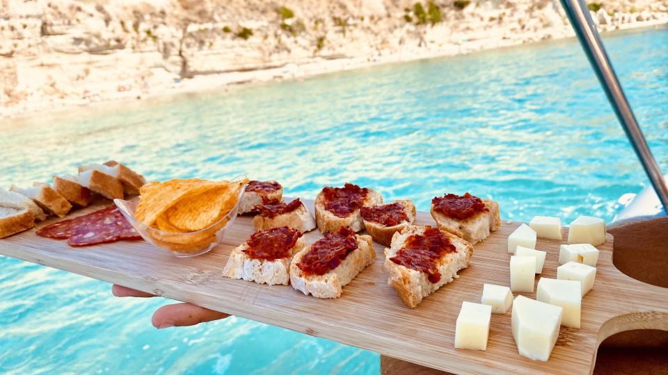 Tropea: Private Boat Rental With Skipper and Snacks - Swimming and Snorkeling