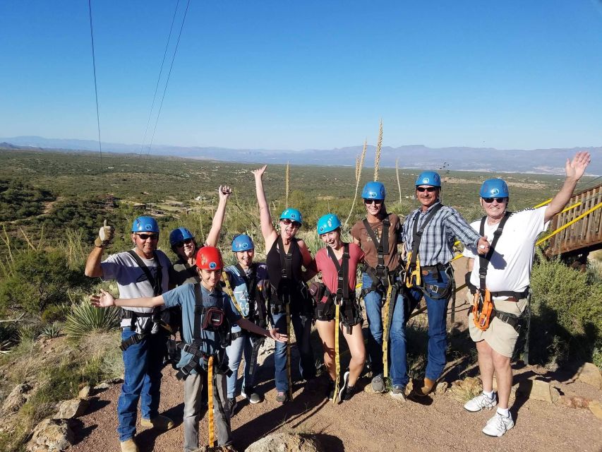 Tucson: 5-Line Zipline Course in the Sonoran Desert - Water Stations and Amenities