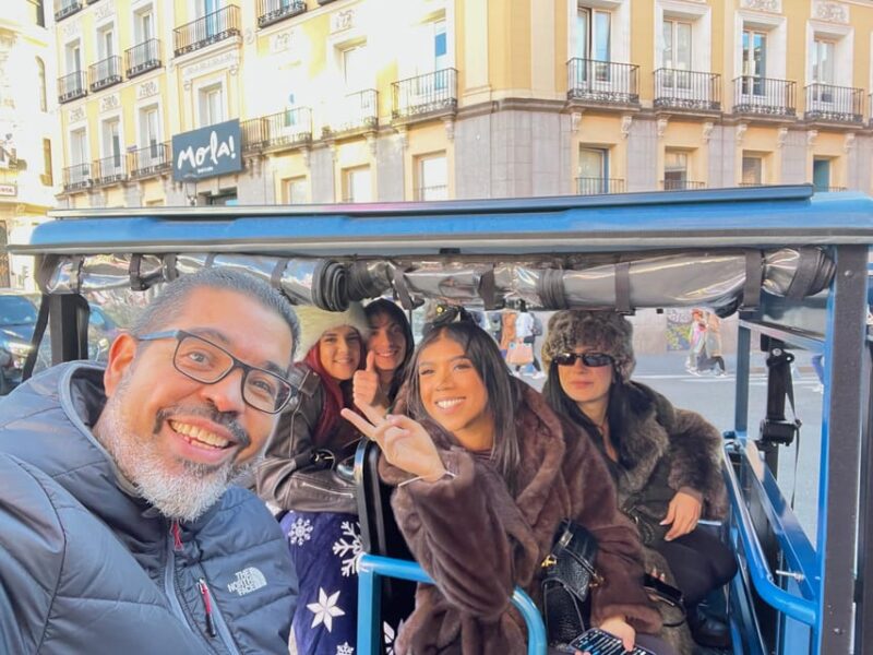 Tuktuk Around Madrid in a Fun and Original Way - Itinerary and Sightseeing Highlights