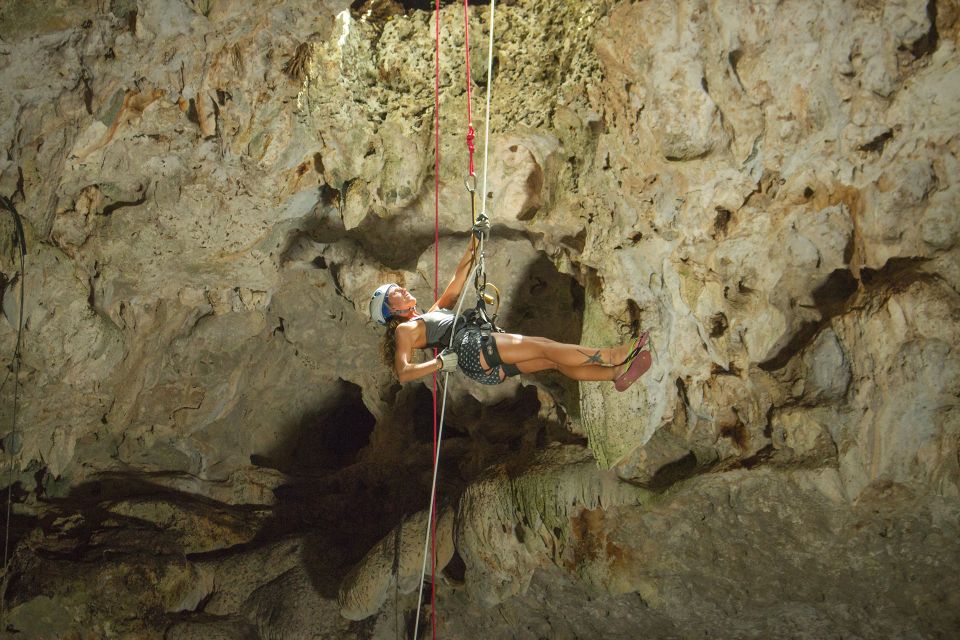 Tulum: ATV, Hidden Cenote, Rappel, Zipline Adventure - Safety Equipment Provided