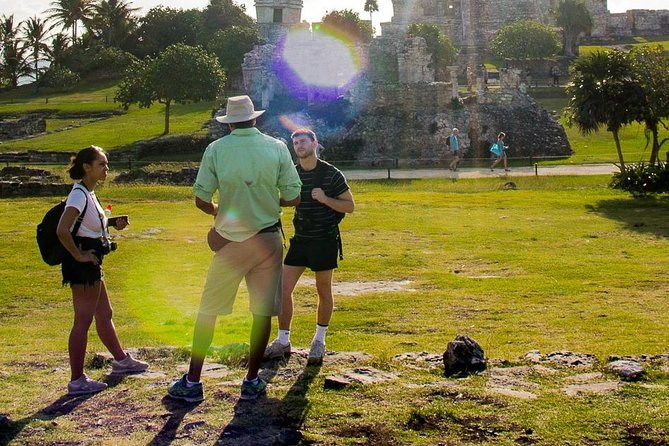 Tulum Bike Tour Tulum Maya Ruins Cenote Swimming Pueblo History Art Tacos Lunch - Biking Through Tulums Streets