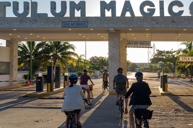 Tulum Bike Tour Tulum Maya Ruins Cenote Swimming Pueblo History Art Tacos Lunch - Visiting a Beekeeping Foundation
