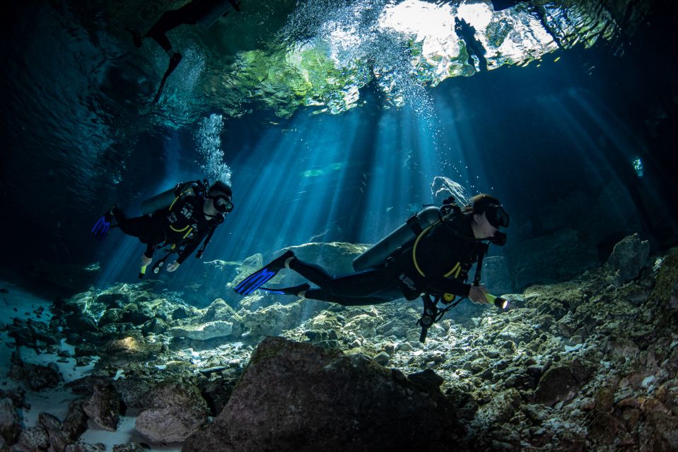 Tulum: Dos Ojos Cenote 2 Scuba Dives (Certified Divers) - Key Points